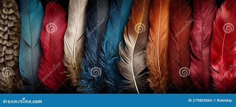 Bird Feathers Detailed Abstract Texture Stock Illustration ...