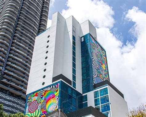 Exterior Work Nears Completion On CitizenM Hotel In Brickell, Miami - Florida YIMBY