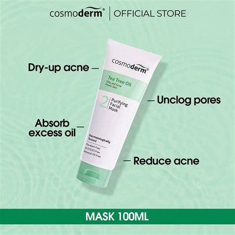 Cosmoderm Tea Tree Oil Acne Treatment Set