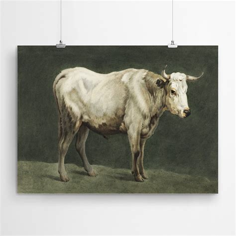 Vintage Cow Painting Print – Artworld