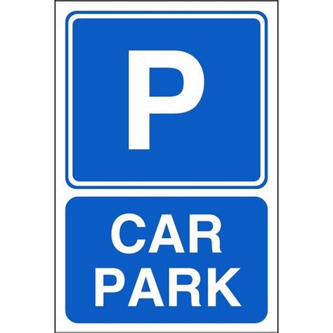 Car Park Parking Signs | Car Park Information Safety Signs Ireland