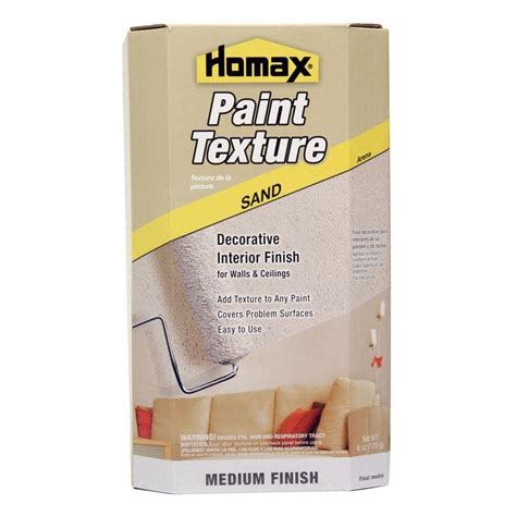 Homax Sand Texture Paint Additive 8474 - The Home Depot