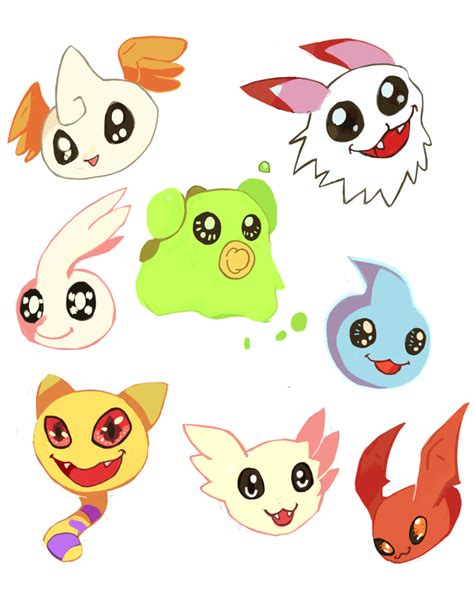 Baby Digimon by LizardonEievui13 on DeviantArt