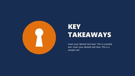 Key Takeaways Presentation Slide for PowerPoint - SlideModel