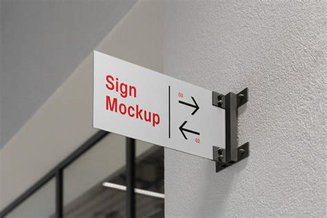 Free Signage Mockups — Mr.Mockup