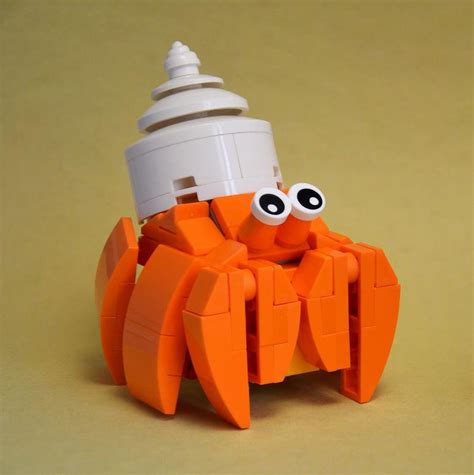 LEGO MOC Hermit Crab by Kritch | Rebrickable - Build with LEGO