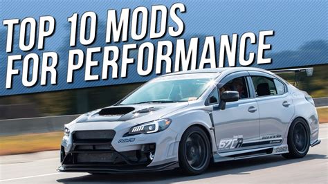 10 BEST performance mods for the 2015-2021 Subaru WRX/STI - YouTube