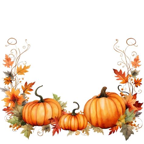 Pumpkin Border Clipart