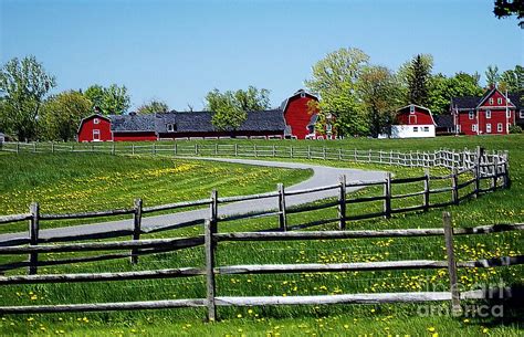 Farm Landscape Photograph by Kathleen Struckle - Fine Art America