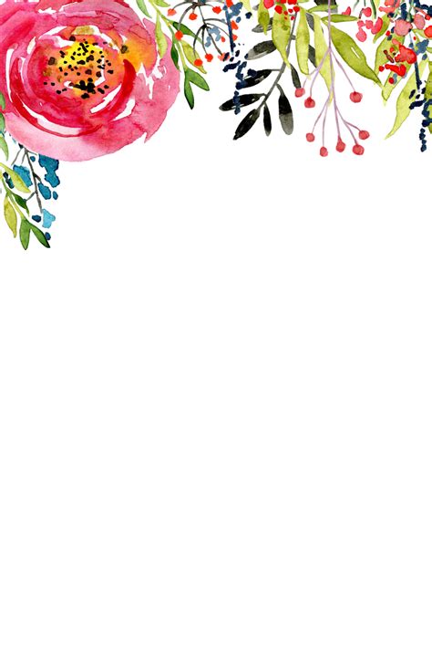 Free Printable Floral Stationery - Paper Trail Design