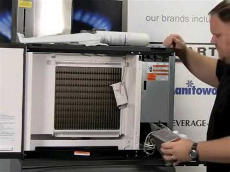 Manitowoc Ice Machine Cleaning Demo - YouTube