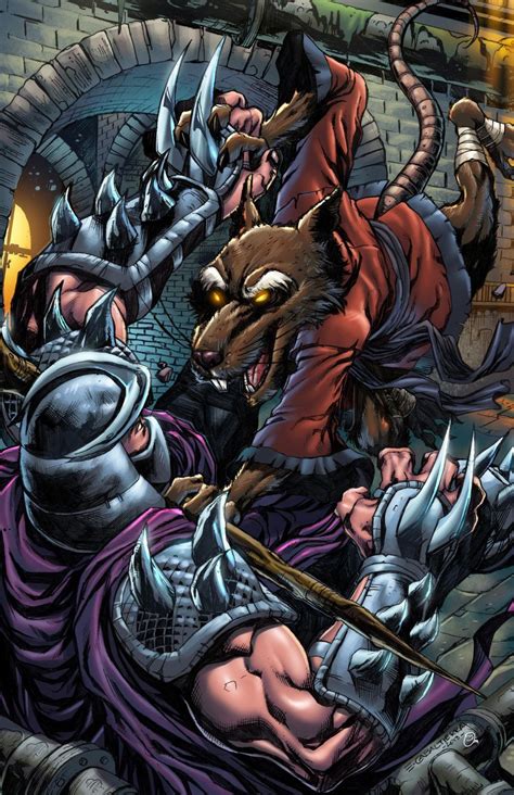 Splinter vs. Shredder, another epic battle !! #TMNT #TMNT30th | Teenage ...