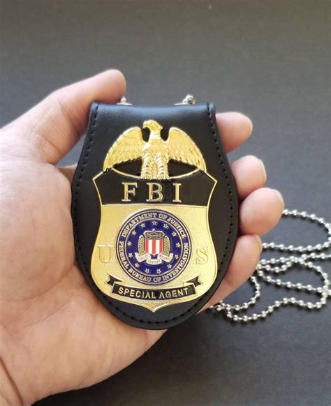 FBI Special Agent Badge Replica Badge Collectable Badge | Etsy