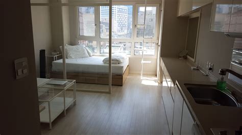 Tiny Modern Apartment in South Korea | Korean apartment interior, Modern apartment, Apartment design