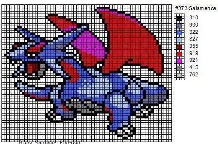 373 Salamence by cdbvulpix on DeviantArt