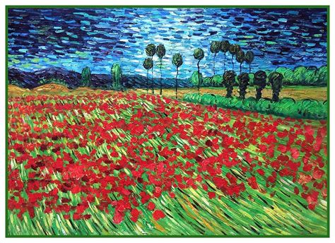 Poppy Flowers Painting Van Gogh - Van Gogh Painting Stolen In Cairo Bbc ...