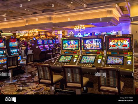 The interior of Bellagio hotel and casino in Las Vegas Stock Photo - Alamy