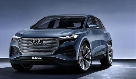 Audi Q4 e-tron electric SUV in Geneva | Electric Hunter