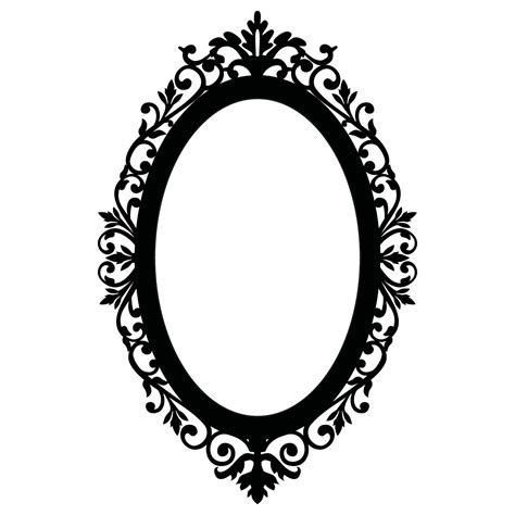 Ornate Oval Frame Vintage Wall | Clipart Panda - Free Clipart Images