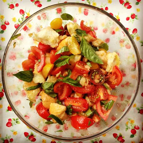 italian tomato & bread salad - my lovely little lunch box