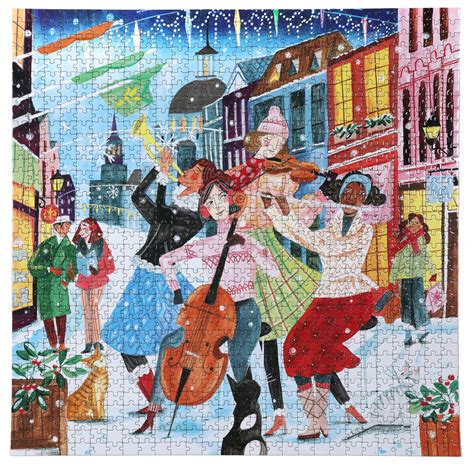 eeBoo 1000 Piece Jigsaw Puzzles Unique Gifts for Adults & Teens 14 ...