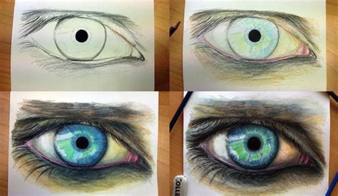 Hyperrealistic Color Pencil Drawings of Eyes