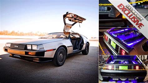 Electric DeLorean: First Drive