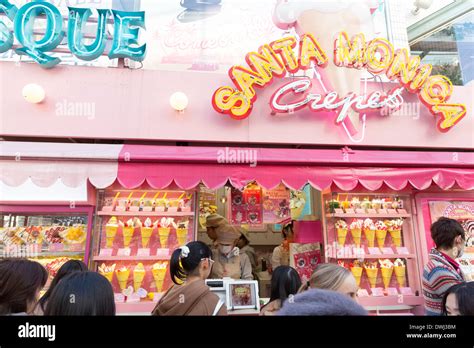 Takeshita street food hi-res stock photography and images - Alamy