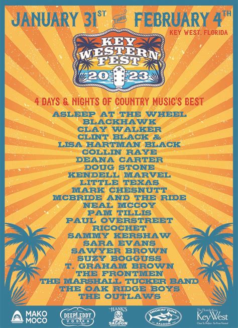 Country Music Festival in Key West, Florida | Key Western Fest