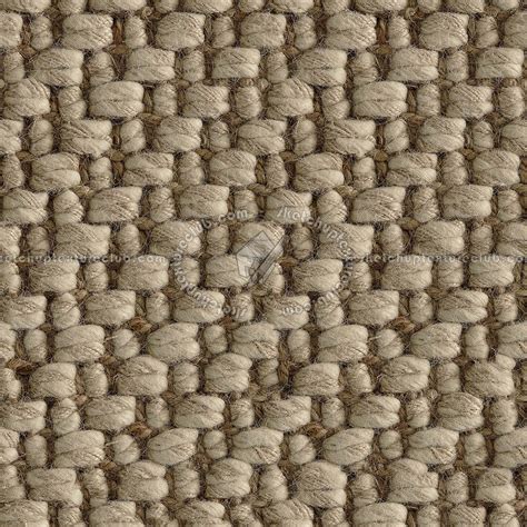 wool & jute carpet texture-seamless 21383