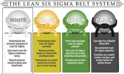 Best Of Six Sigma Green Belt Kaizen Kaizen Gemba Sigma Six Lean Belt ...