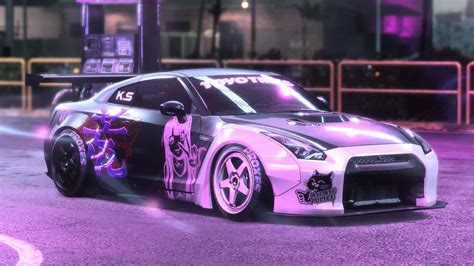 Nissan GTR R35 custom wrap : needforspeed