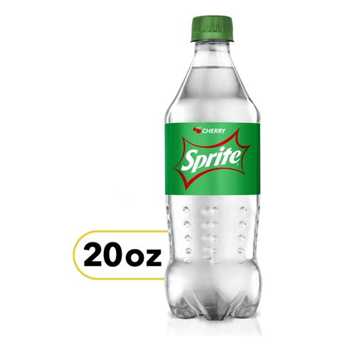 Sprite Lemon Lime Cherry Soda Soft Drink, 20 fl oz - Walmart.com - Walmart.com