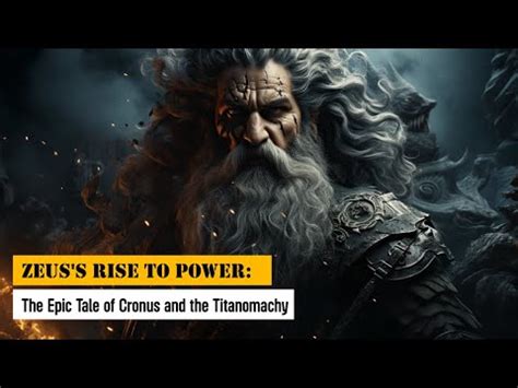 Zeus's Rise to Power: The Epic Tale of Cronus and the Titanomachy # ...