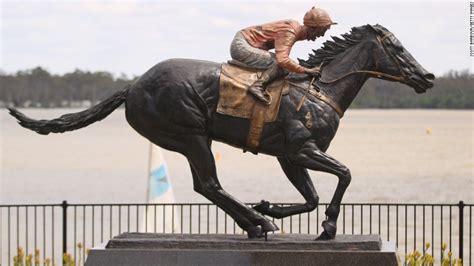 Black Caviar statue unveiled, super mare in foal - CNN.com