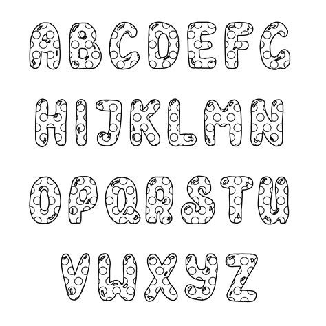 Printable Names In Bubble Letters