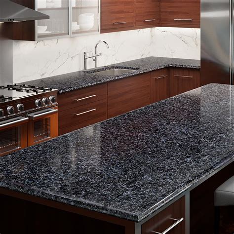 Sensa Blue Pearl Granite Kitchen Countertop – Things In The Kitchen