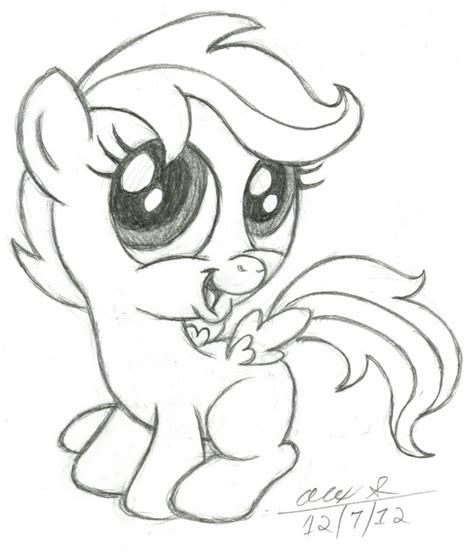 My Little Pony Outline Drawing at GetDrawings | Free download