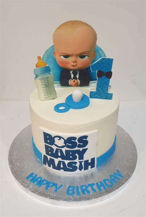 Cake Boutique | Boss Baby Fresh Cream Birthday Cake CB-RC113 - Cake Boutique