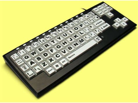 Vision board, large keys keyboard, 1 inch keys and F1 - F12 : KBC-222B ...