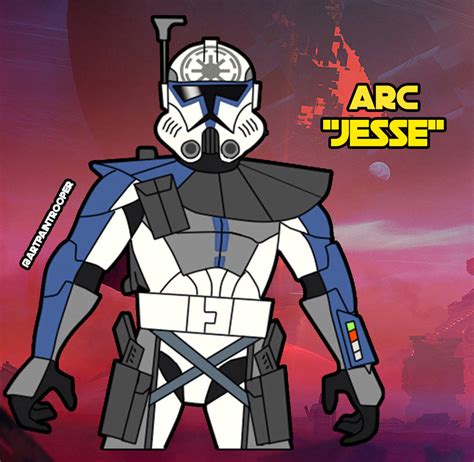 Jesse Arc Clone Trooper 501 by ARTpaintrooper on DeviantArt