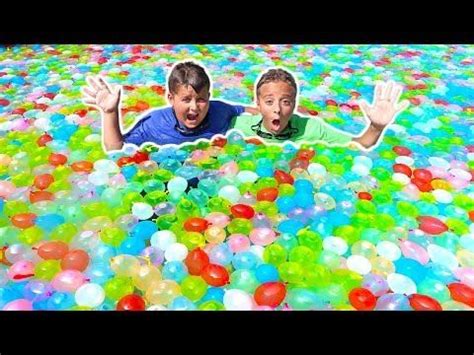 Giant Orbeez Balloon Project What's Inside in Hot Tub! What Happens?! - YouTube | Balloons ...