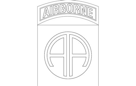 82nd Airborne Logo Vector