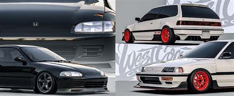 Real vs Imaginary, Pick Your 1980s or 1990s Honda Civic Hatchback Custom Poison - autoevolution