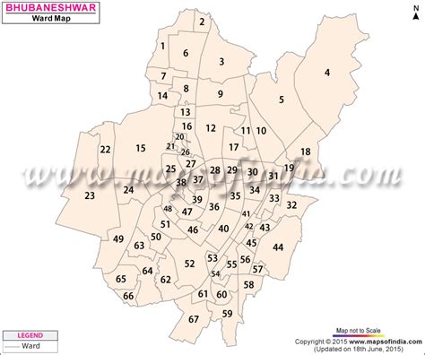 Bhubaneshwar Ward Map