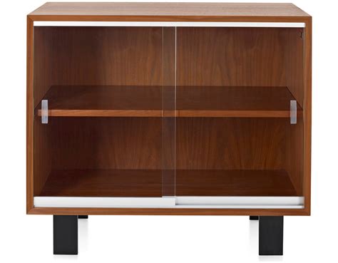 nelson basic cabinet with glass sliding doors | hive