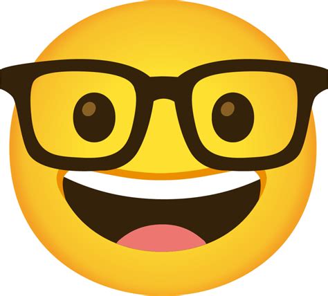 "nerd face" Emoji - Download for free – Iconduck