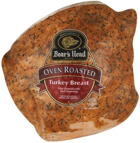 Boars Head Oven Roasted Turkey Breast - 1 ea, Nutrition Information | Innit