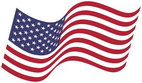 waving american flag png - Clip Art Library