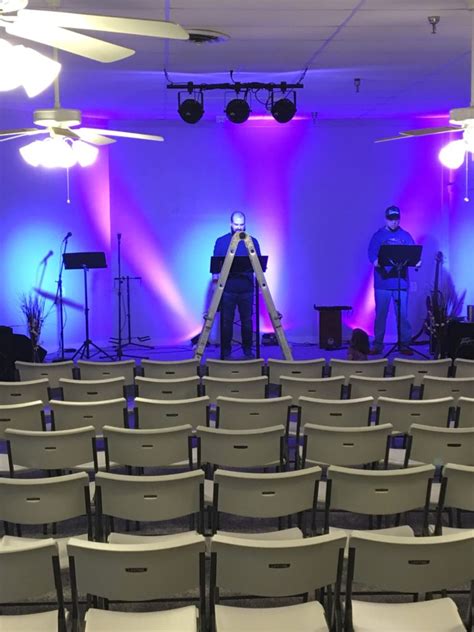 Stage Lighting Installation at Grace Community Church in Berea ...